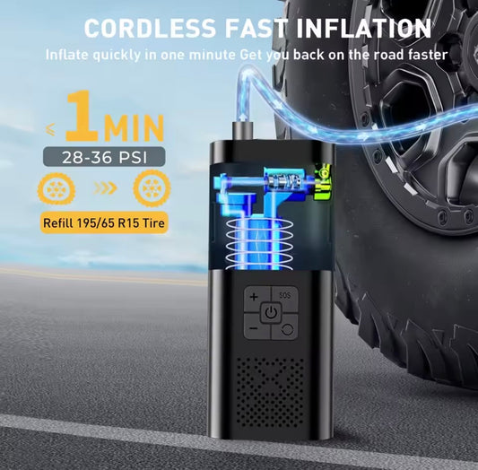 Portable Tire Inflator Pump